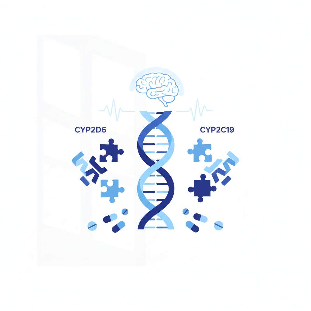 Farmacogenética en salud mental: el rol de CYP2D6 y CYP2C19